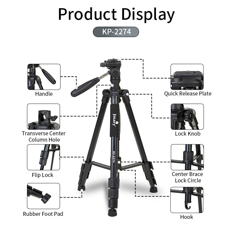 Jmary KP-2274 Tripod Jmary KP-2274 Tripod